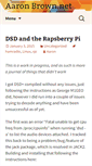 Mobile Screenshot of aaron-brown.net